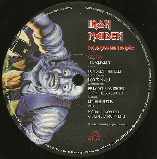 Виниловая пластинка Iron Maiden - No Prayer For The Dying - рис.3
