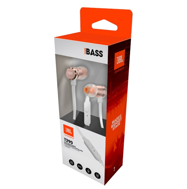 Наушники JBL T290 Champagne Gold - рис.8