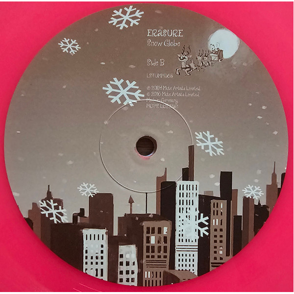 Виниловая пластинка Erasure - Snow Globe - Pink LP - рис.8