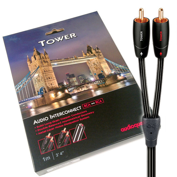 Кабель AudioQuest Tower 2RCA-2RCA 5.0 m - рис.2