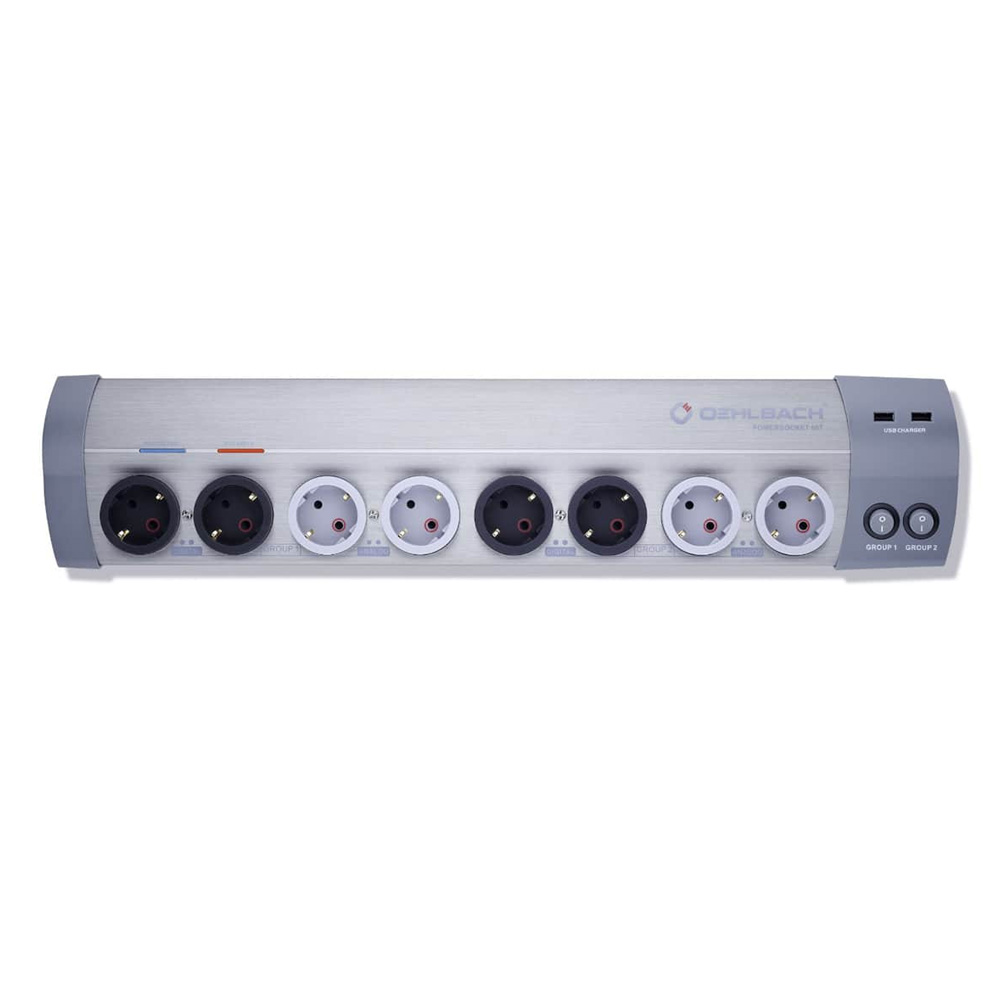 Сетевой фильтр Oehlbach STATE OF THE ART XXL Power Socket 907 Silver