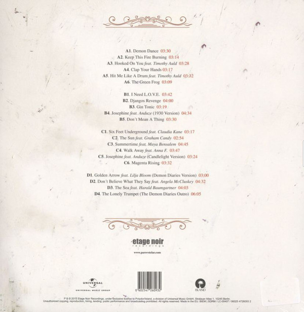 Виниловая пластинка Parov Stelar - The Demon Diaries - рис.1