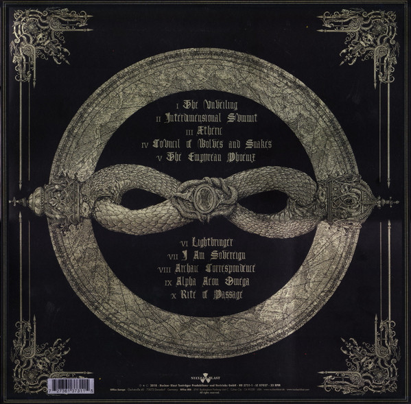 Виниловая пластинка Dimmu Borgir – Eonian (Limited Edition) 2LP - рис.1