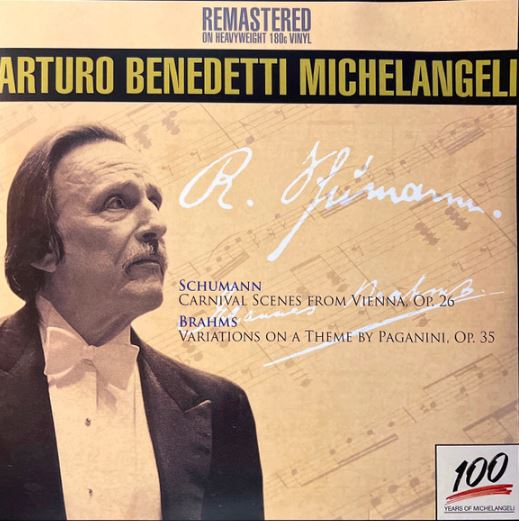 Пластинка Arturo Benedetti Michelangeli - Carnival Scenes From Vienna, Op. 26 / Variations On A Theme By Paganini, Op. 35 LP - Carnival Scenes From Vienna, Op. 26 / Variations On A Theme By Paganini, Op. 35 LP - фото 1