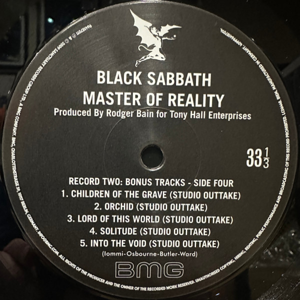 Виниловая пластинка Black Sabbath – Master Of Reality (Deluxe) - 2LP - рис.6