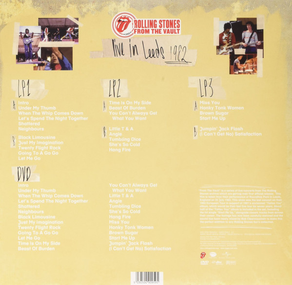 Виниловая пластинка The Rolling Stones - Live In Leeds 1982 - рис.2