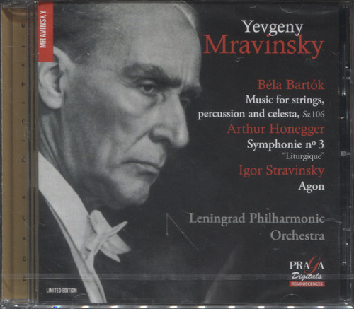 

CD-диск Various Artists, Mravinsky plays Bela Bartok, Arthur Honegger & Igor Stravinsky. Leningrad Philharmonic - SACD