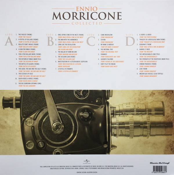 Виниловая пластинка Ennio Morricone - Ennio Morricone Collected - 2LP - рис.1