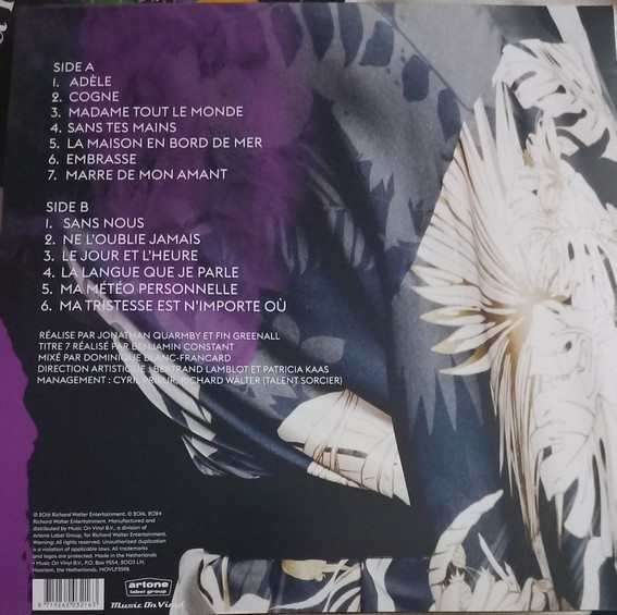 Пластинка Patricia Kaas – Patricia Kaas (Translucent Purple) LP - рис.1