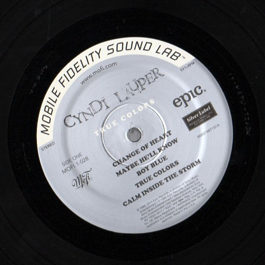 Виниловая пластинка Cyndi Lauper ‎– True Colors LP - рис.1