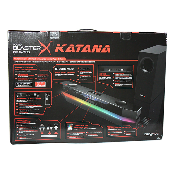 Саундбар Creative Sound BlasterX Katana - рис.7