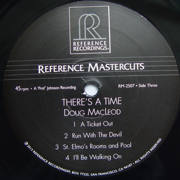 Виниловая пластинка Doug MacLeod – There's A Time (Reference Recordings) - 2LP - рис.6