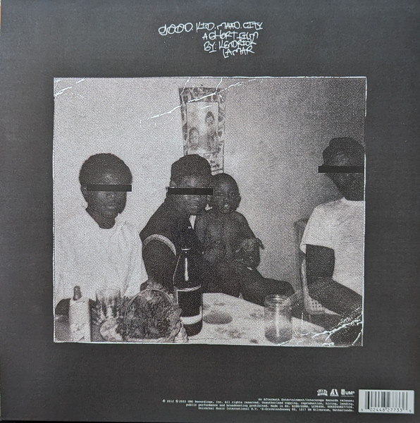 Виниловая пластинка Kendrick Lamar – Good Kid, M.A.A.d City - Cooured Black Ice 2LP - рис.1