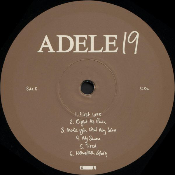 Виниловая пластинка Adele - 19 LP - рис.3