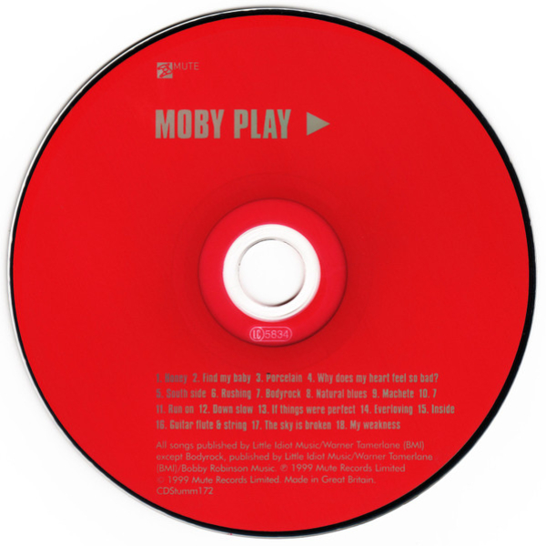 CD-диск Moby – Play - CD - рис.1