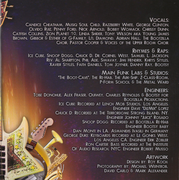 Виниловая пластинка BOOTSY COLLINS THA FUNK CAPITAL OF THE WORLD LP - рис.2