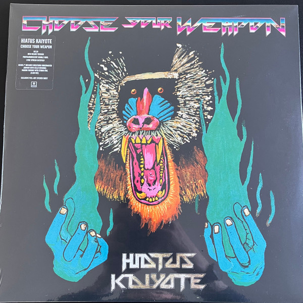 Виниловая пластинка Hiatus Kaiyote - Choose Your Weapon - Blue Curacao LP - рис.0