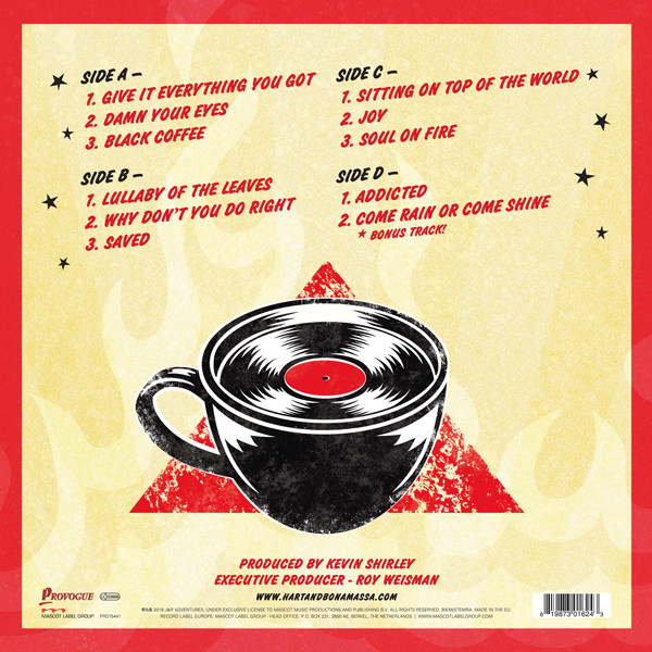 Виниловая пластинка BETH HART & JOE BONAMASSA BLACK COFFEE RED LP - рис.1