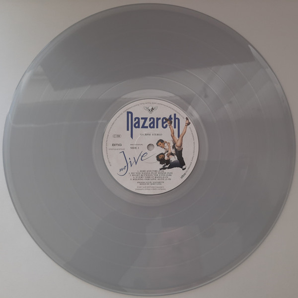 Виниловая пластинка Nazareth – No Jive - Clear - LP - рис.2