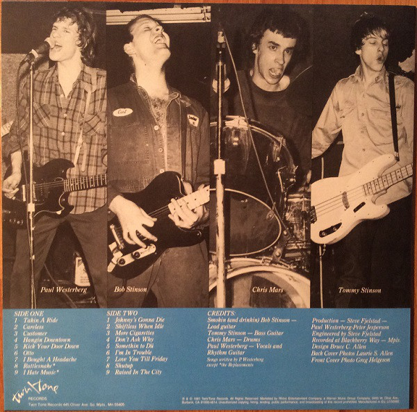 Виниловая пластинка The Replacements - The TwinTone Years - рис.3