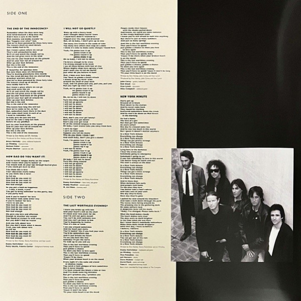 Виниловая пластинка Don Henley - The End Of The Innocence - 2LP - рис.3