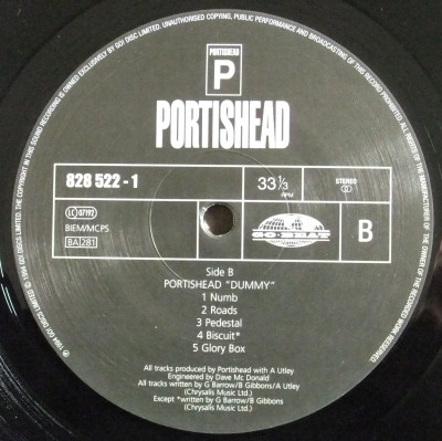 Виниловая пластинка Portishead - Dummy - рис.3
