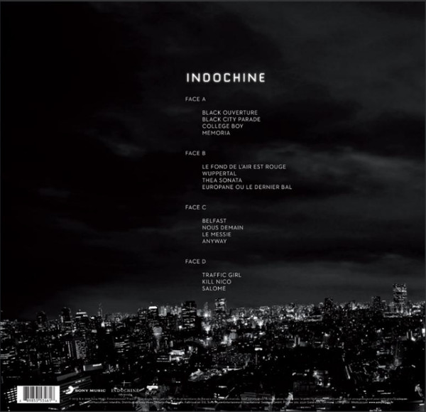 Виниловая пластинка Indochine - Black City Parade - рис.1