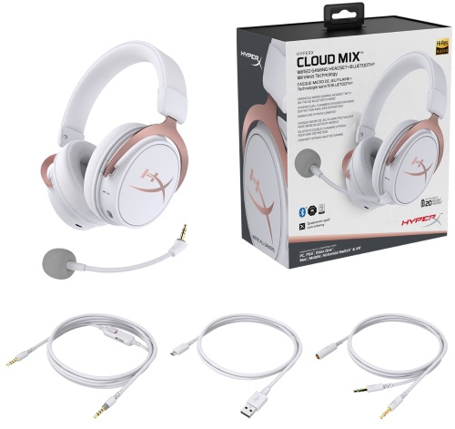 Игровая гарнитура HyperX Cloud MIX Rose Gold - рис.6