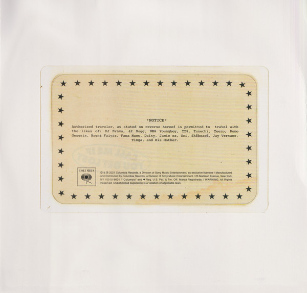 Виниловая пластинка Tyler The Creator – Call Me If You Get Lost 2LP - рис.8