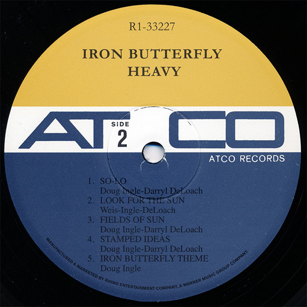 Виниловая пластинка Iron Butterfly - Heavy - рис.3