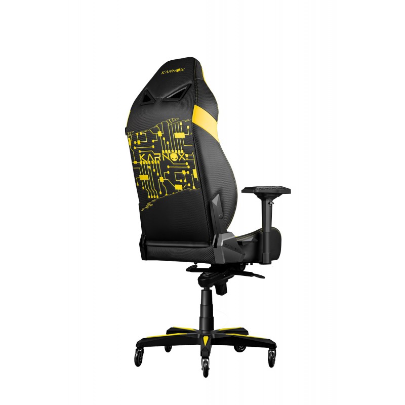 Компьютерное кресло KARNOX GLADIATOR Cybot Edition Yellow - фото 3