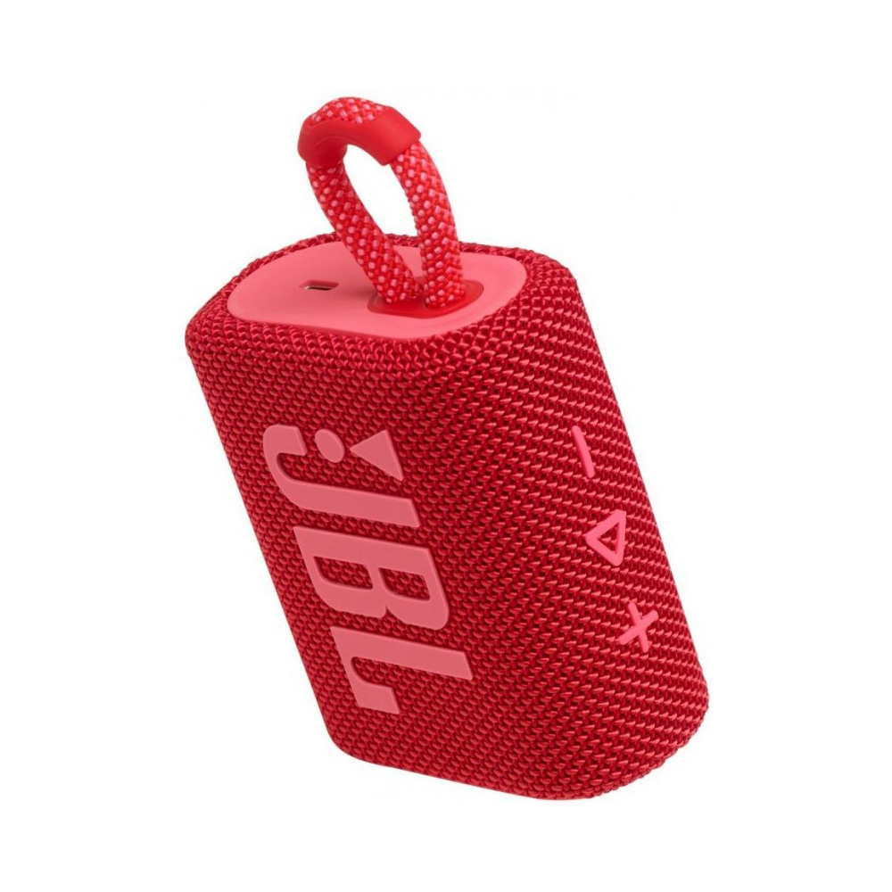 Портативная колонка JBL Go 3 Red - фото 5