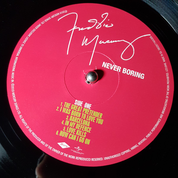 Виниловая пластинка Mercury, Freddie Never Boring LP - рис.4