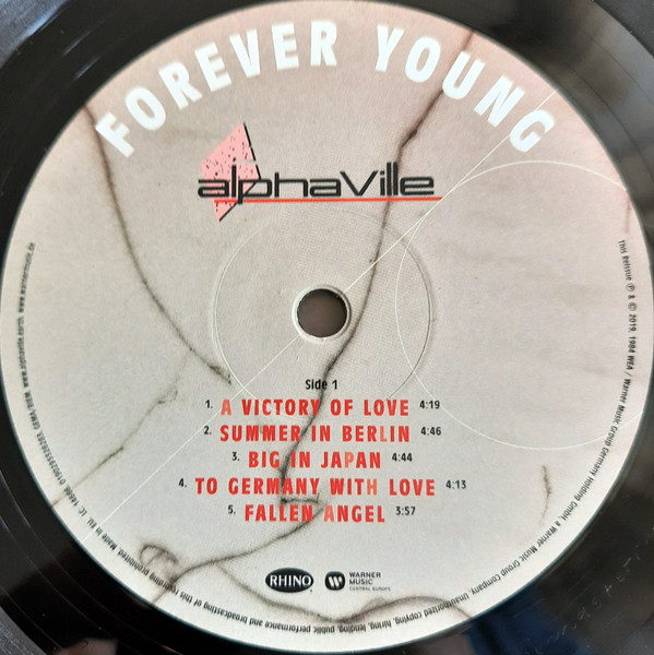 Виниловая пластинка Alphaville - Forever Young LP - рис.4