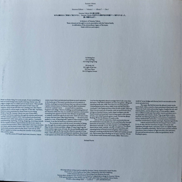 Бокс-сет Susumu Yokota – Volume 1 - Albums 1-7 (Skintone Edition, Box-set) LP - рис.51