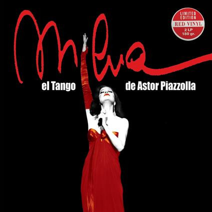 Виниловая пластинка Milva – El Tango de Astor Piazzolla (Red) 2LP - рис.0