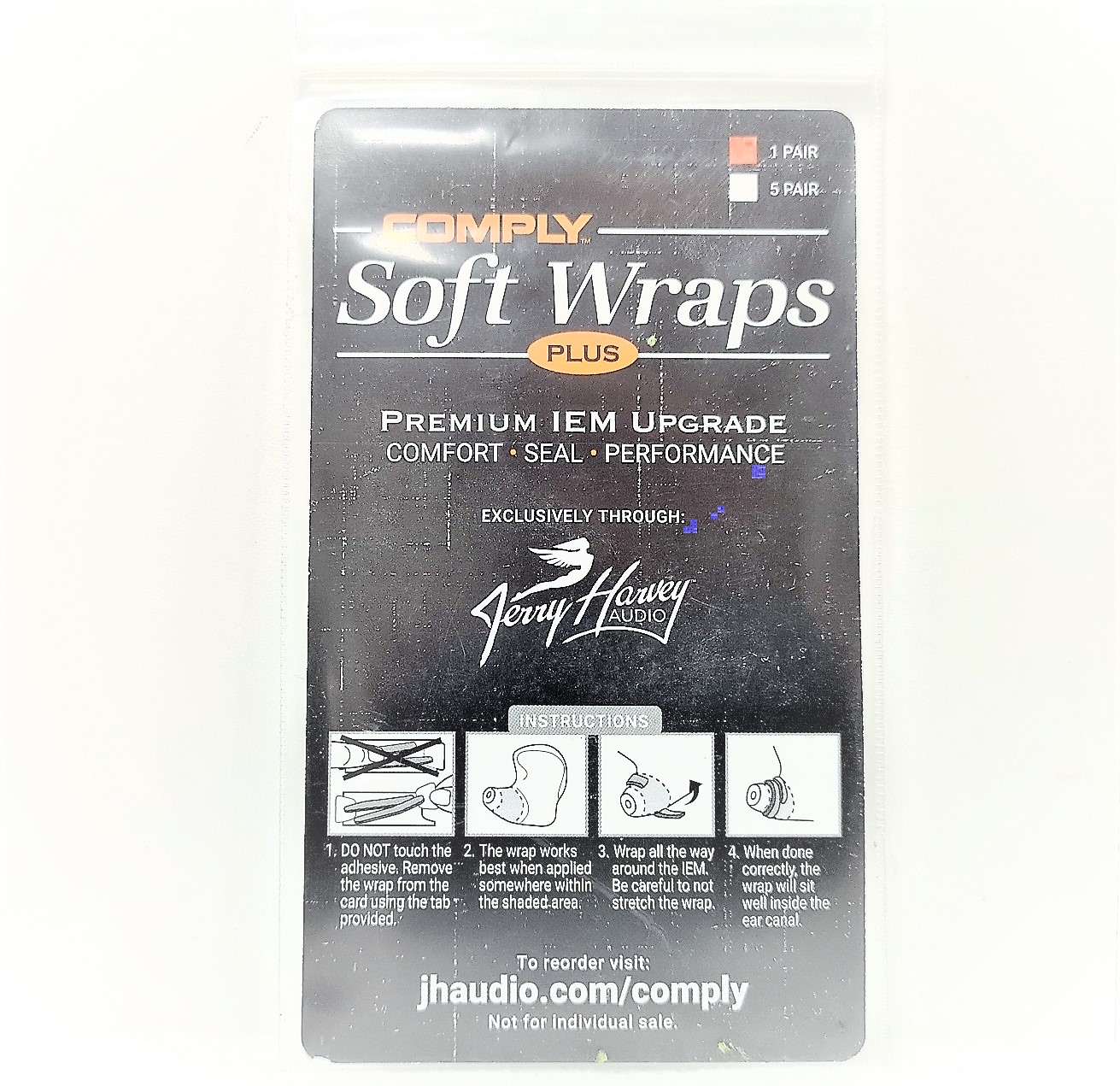 Уплотняющие полоски JH Audio Comply Soft Wraps - фото 3