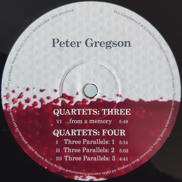 Виниловая пластинка Peter Gregson – Quartets 2LP - рис.4