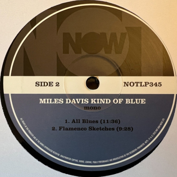 Виниловая пластинка Miles Davis – Kind Of Blue LP - рис.3