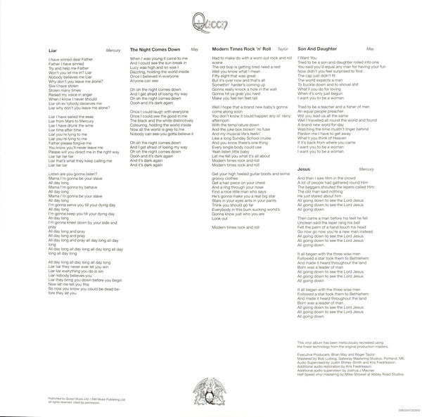 Виниловая пластинка Queen - Queen LP - рис.3