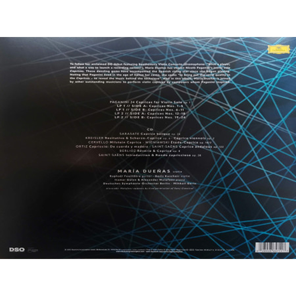 Виниловая пластинка Maria Paganini - 24 Caprices LP - рис.1