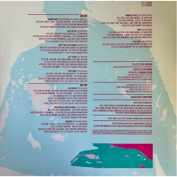 Виниловая пластинка Elton John – Leather Jackets LP - рис.5