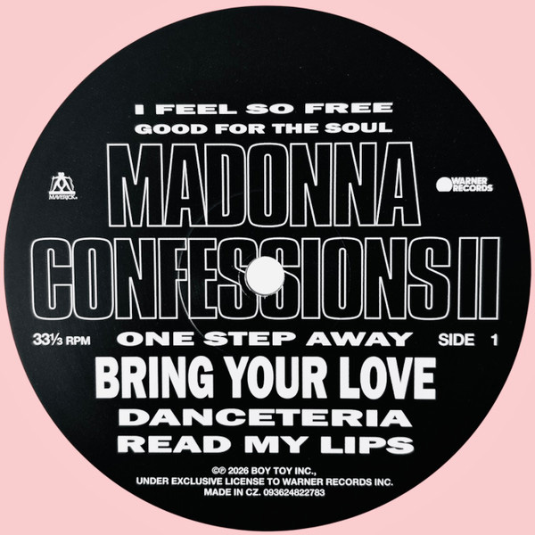 Виниловая пластинка MADONNA Confessions II (Baby Pink) LP - рис.1