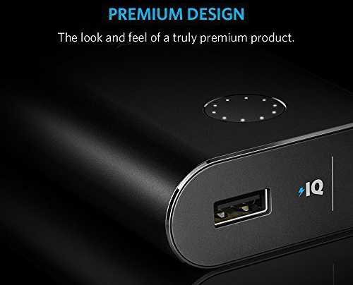 Внешний аккумулятор Anker PowerCore+ 10050 mAh Black Aluminium - рис.1