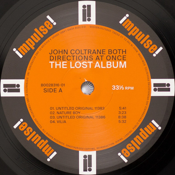 Виниловая пластинка John Coltrane - Both Directions At Once: The Lost Album - рис.2