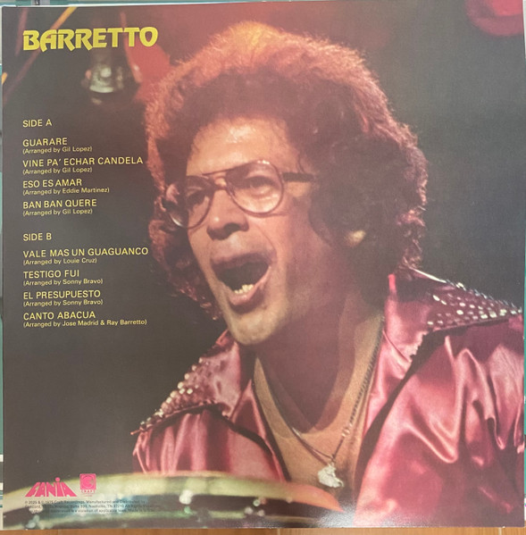 Виниловая пластинка Ray Barretto - Barretto LP - рис.1