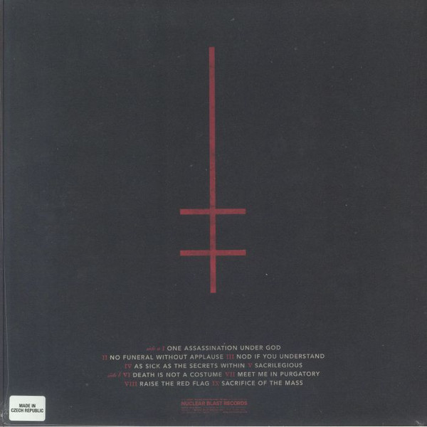 Виниловая пластинка Marilyn Manson – One Assassination Under God (Chapter 1) (Red Opaque) LP - рис.1