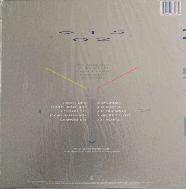 Виниловая пластинка Yes - 90125 - рис.1