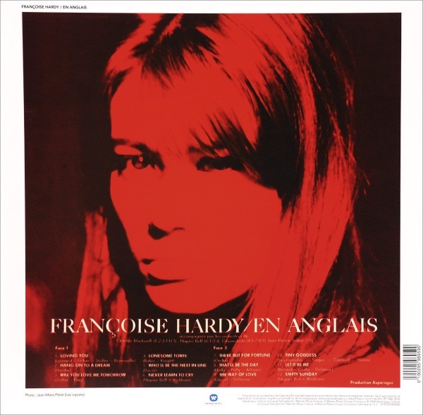 Виниловая пластинка FRANCOISE HARDY EN ANGLAIS LP - рис.1