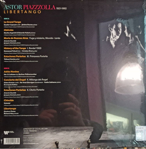 Виниловая пластинка Various Artists – Astor Piazzolla – Libertango LP - рис.1
